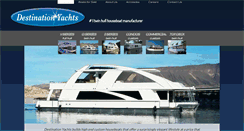 Desktop Screenshot of destinationyachts.com